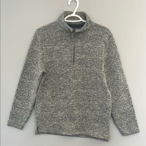 Men's Beverly Hills Polo Club Gray 1/4 Zip